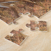 ホワイトテールディアバック&ドーオータムメープルツリーズ ジグソーパズル (側面)