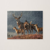 ホワイトテールディアファミリー ジグソーパズル (横)