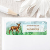 ホワイトテールディアフォレストマウンテンズ差出人住所 ラベル (インサイチュ)