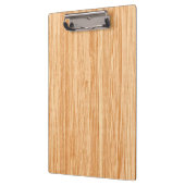 ホワイトテールディアヘッドブロンドウッドグレインスタイル クリップボード (左)