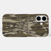 ホワイトテールディアボットムランド迷彩柄狩りライフルボットー Case-Mate iPhoneケース (裏面 (横))