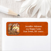 ホワイトテールディアメープルツリーオータムオレンジ ラベル (インサイチュ)