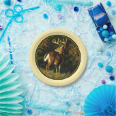 ホワイトテールディアモンスターバックイエロー ペーパープレート (パーティー)