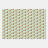 ホワイトテールディアワイルドライフアート ラッピングペーパーシート (正面2)