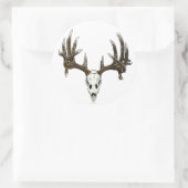 ホワイトテールバックスカル ラウンドシール (バッグ)