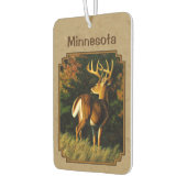 ホワイトテールバックディアー狩りタン カーエアーフレッシュナー (左)