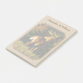 ホワイトテールバックディアー狩りタン ポストイット (アングル)