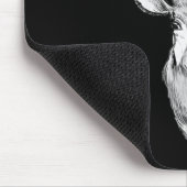 ホワイトテールバックディアー狩り私がキリストのために欲しいもの マウスパッド (コーナー)