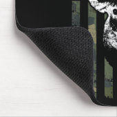 ホワイトテールバックディアー狩りUSAカモフラージュアメリカ マウスパッド (コーナー)