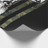 ホワイトテールバックディアー狩りUSAカモフラージュアメリカ ラッピングペーパー (角)