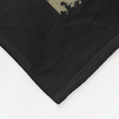 ホワイトテールバックディア狩りUSAカモフラージュアメリカ フリースブランケット (角)