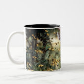 ホワイトテールバックディア素晴らし狩り ツートーンマグカップ (左)