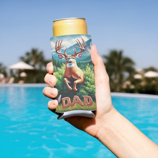 ホワイトテールバックパパ スリム缶クーラー (インサイチュ プール)