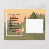 ホワイトテールバックベビー 案内ポストカード (裏面)