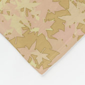 ホワイトテールバック紅葉 フリースブランケット (角)