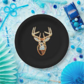 ホワイトテールヘッドエナジースピリット ペーパープレート (パーティー)