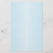 ホワイトディアヘッドかわいらし顔バラオンブルー 便箋 (裏面)