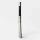 ホワイトデイジーの花モバイルケース Case-Mate iPhoneケース (裏面/左)