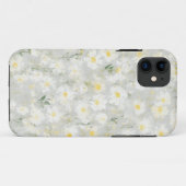 ホワイトデイジーの花モバイルケース Case-Mate iPhoneケース (裏面(横))