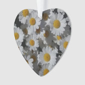 ホワイトデイジーアクリル オーナメント (正面)