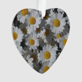 ホワイトデイジーアクリル オーナメント (正面)