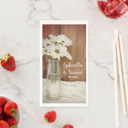 ホワイトデイジーインミルクボトルカントリーバ結婚ンズ (インサイチュ)