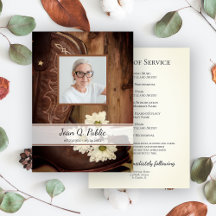 ホワイトデイジーカウボーイブーツウェスタン葬儀サービス