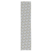 ホワイトデイジーショートテーブルランナー ショートテーブルランナー (正面)