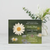 ホワイトデイジーフ結婚ラワーズブライダルシャワー 招待状 (スタンド正面)