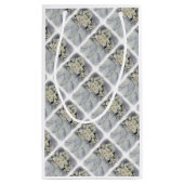 ホワイトデイジーブーケ抱き枕 スモールペーパーバッグ (裏面)