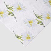 ホワイトデイジーベビーシャワーパステルグリーンガーデン 薄葉紙 (詳細)