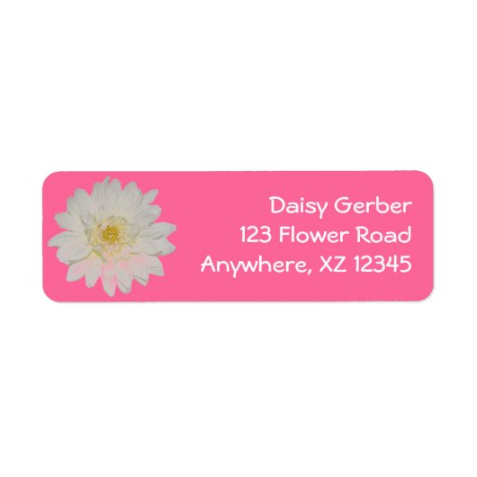 ホワイトデイジームーム ラベル (正面)