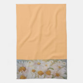 ホワイトデイジー園 キッチンタオル (縦)