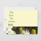 ホワイトデイジー新築祝いパーティー 招待状 (裏面)