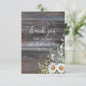 ホワイトデイジー結婚ズ サンキューカード (スタンド正面)