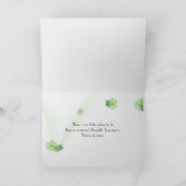 ホワイトデイジー考えるズ・オブ・ユー カード (内部)