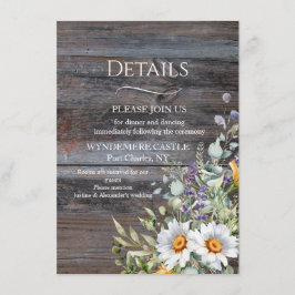 ホワイトデイジー エンクロージャーカード