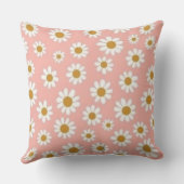 ホワイトデイジー クッション (裏面)