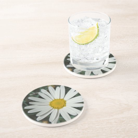 ホワイトデイジー – コースター (側面)