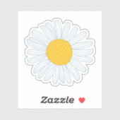 ホワイトデイジー シール (シート)