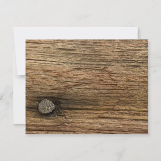 ホワイトデイジー&バーンウッド婚約発表 招待状 (裏面)