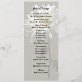 ホワイトデイジー プログラム (裏面)