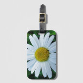 ホワイトデイジー ラゲッジタグ (正面縦)