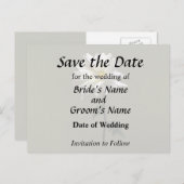 ホワイトデイジー 案内ポストカード (正面/裏面)