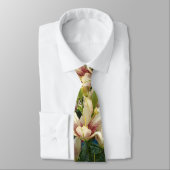 ホワイトデイリリー ネクタイ (タイ)