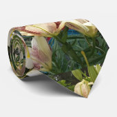 ホワイトデイリリー ネクタイ (ロール)