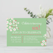 ホワイトデインティスフローラ招待状 招待状 (スタンド正面)