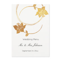 ホワイトデリケート金ゴールドフローラ結婚のイベントメニュー