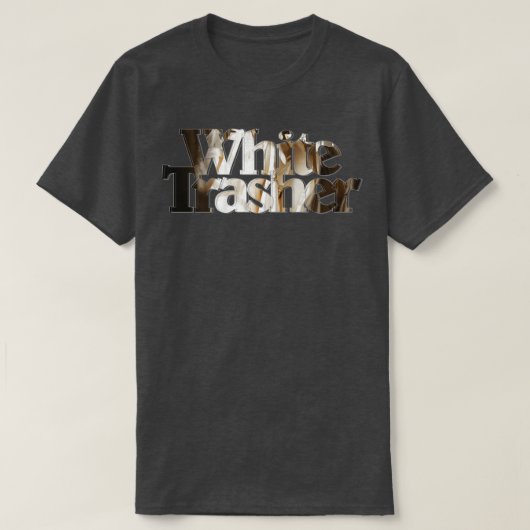 ホワイトトラッシャー Tシャツ (デザイン正面)