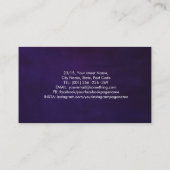 ホワイトトリスケレ – トリプルムーン 名刺 (裏面)